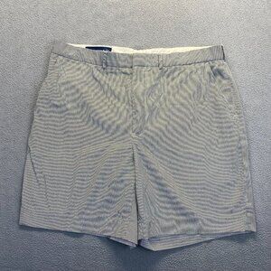 Ralph  Lauren Polo Golf Men's Shorts Size 38 Black/White,Striped Pockets,Cotton